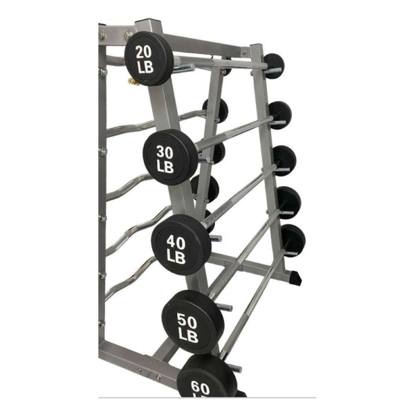 Set de 5 Barras Rectas de Peso Fijo (20 - 60 lbs)