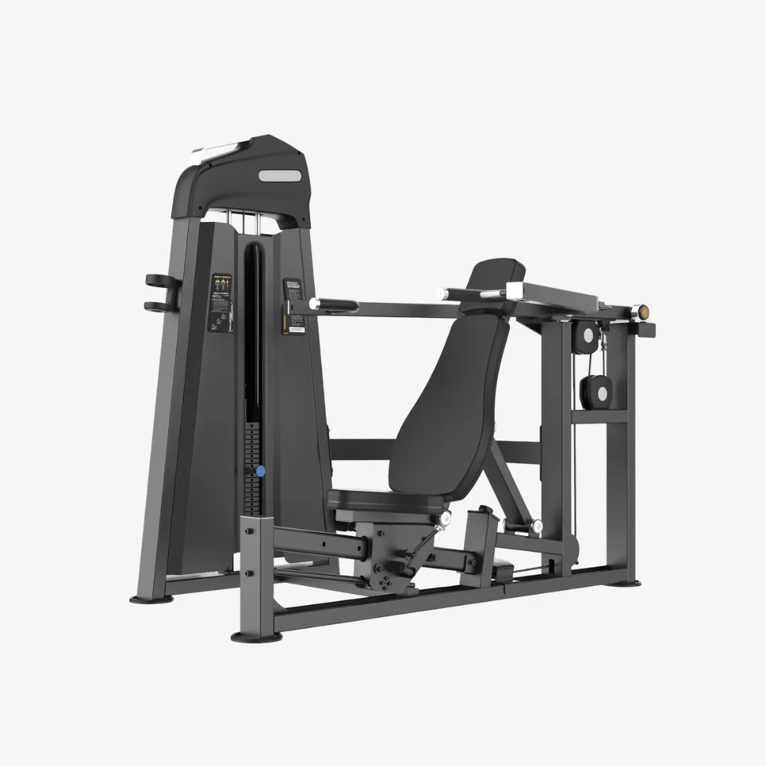 Equipo press de hombro y pecho con peso integrado